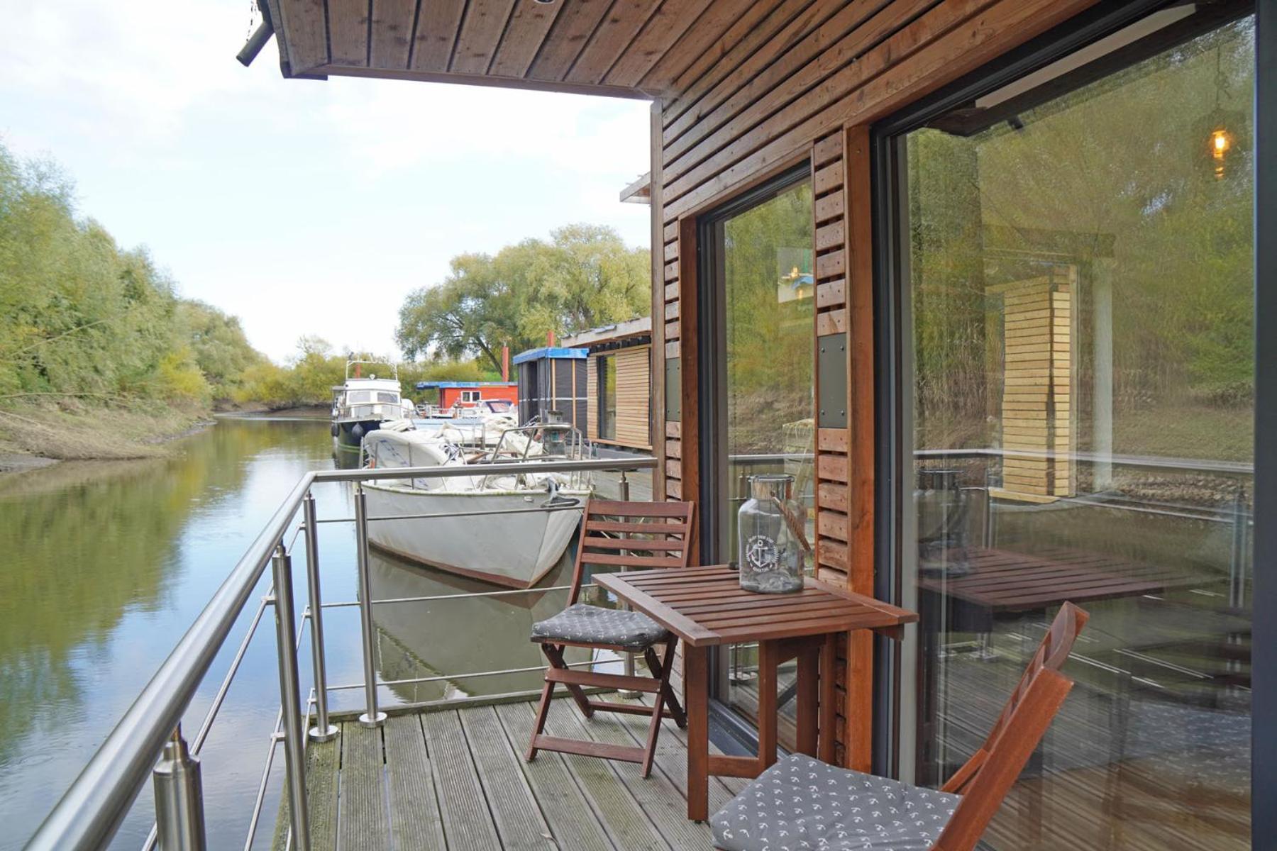 Hausboot Stoeckte Vila Winsen  Exterior foto